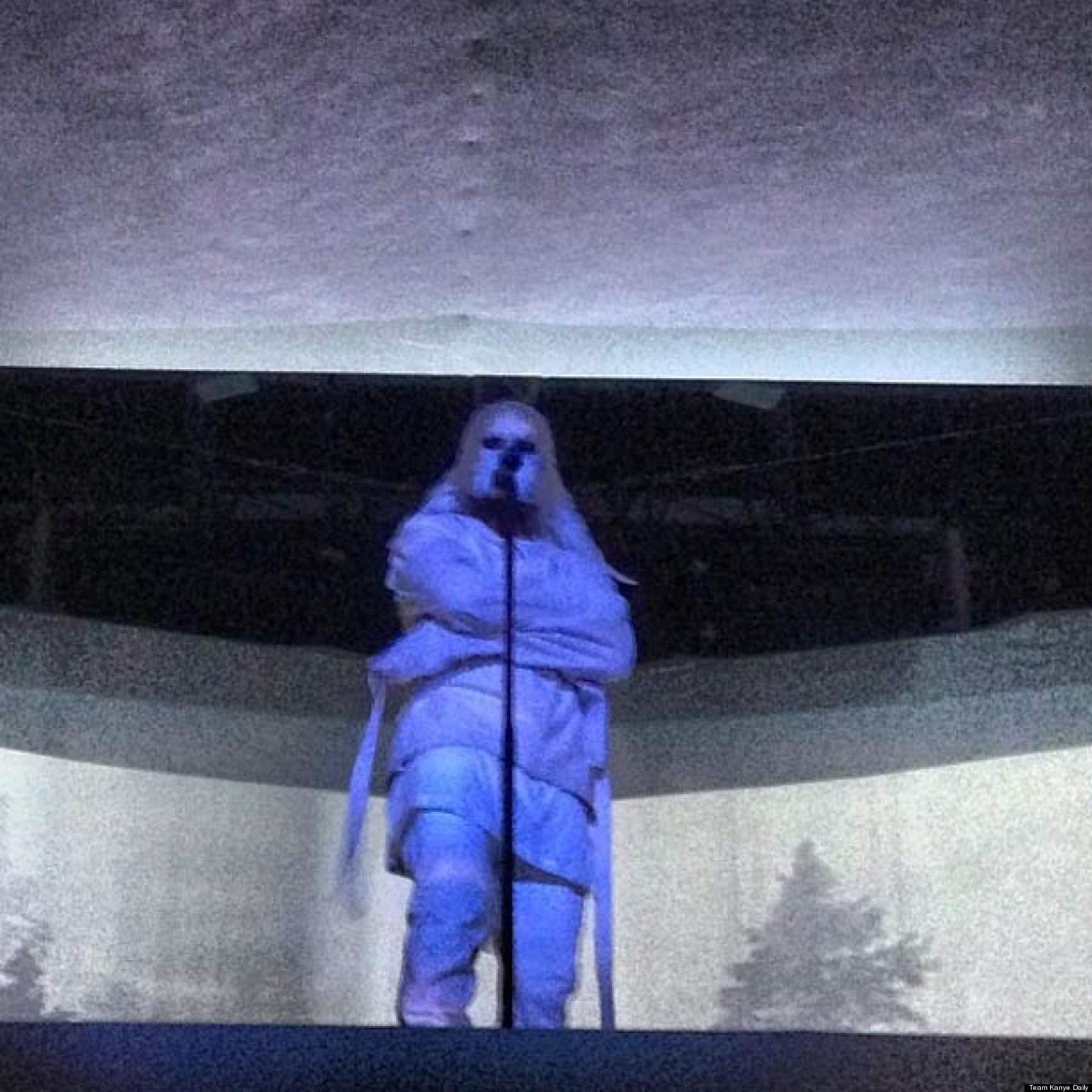Kanye West's Straitjacket: Rapper Dons Even More Eccentric Stage ...
