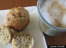 Applesauce Walnut Muffins