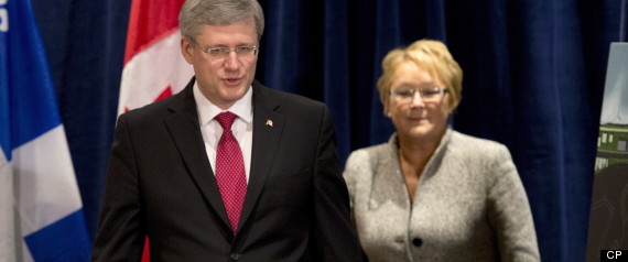 Stephen Harper Pauline Marois