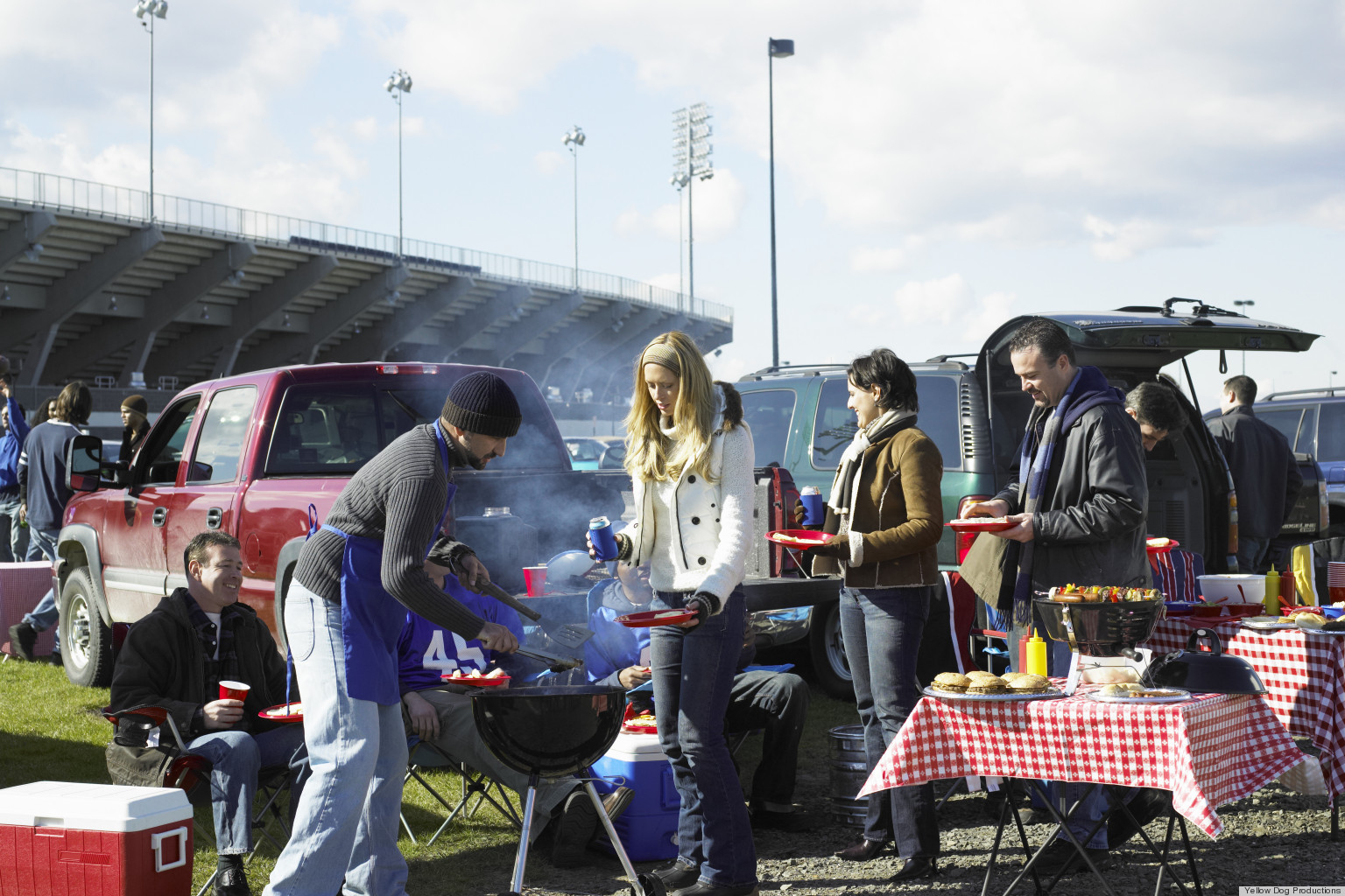 Move Your Super Bowl Tailgate Party... To Your Garage? (VIDEO)