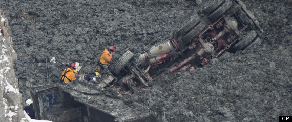 Quebec Quarry Landslide Workers