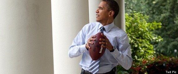 BARACK OBAMA SUPER BOWL