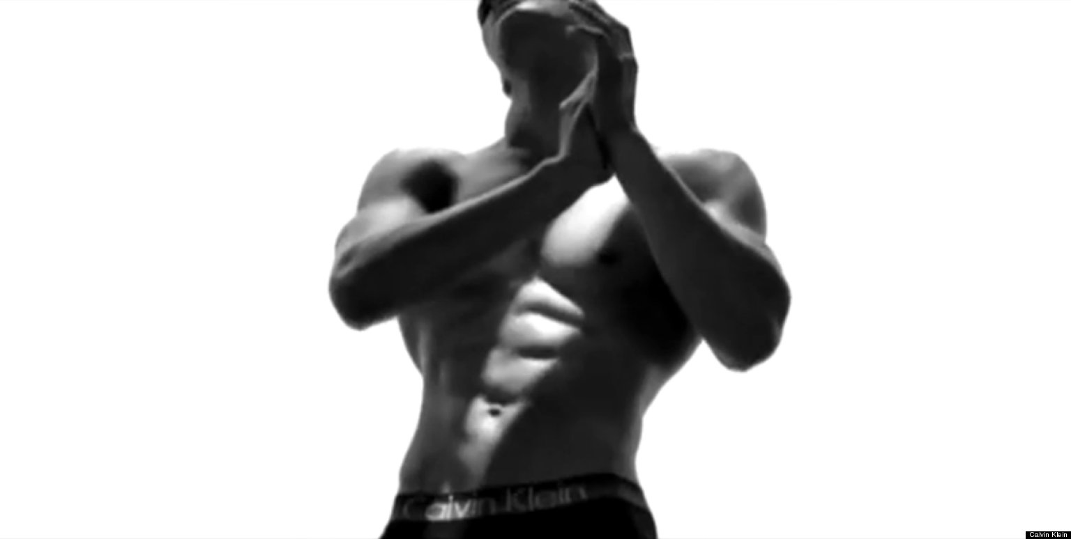 Calvin Klein Super Bowl Commercial Model Matthew Terry Strips Down To 