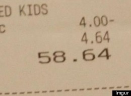 LOOK: Parents Never Expected To Find This On Their Receipt 