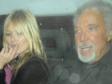 Kate Moss And Tom Jones Form The...