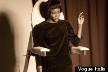 Behind-The-Scenes On Naomi Campbell's Vogue Italia Shoot