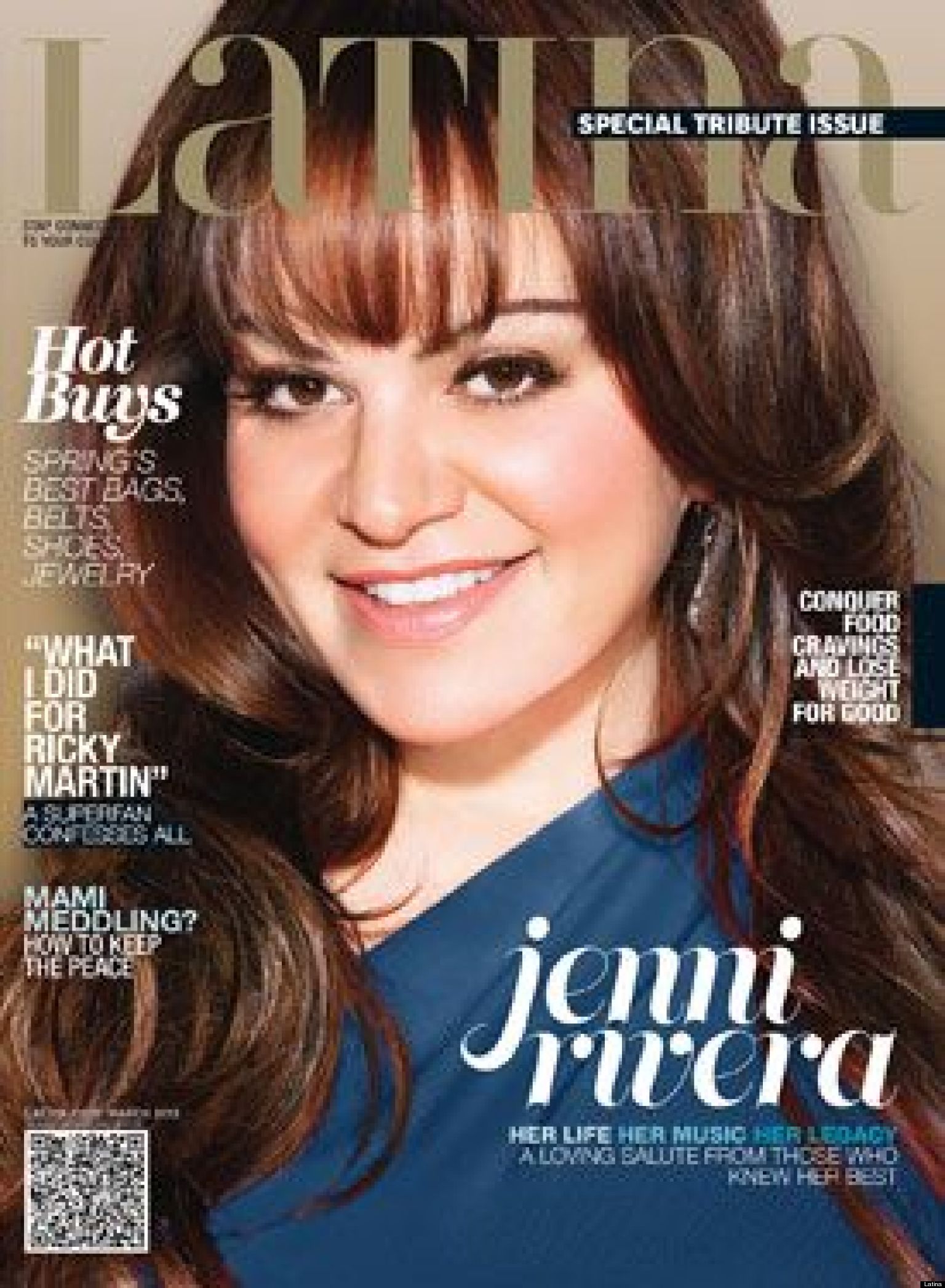 Latina Magazine Celebrates Jenni Rivera On March 2013 Cover Huffpost 8582