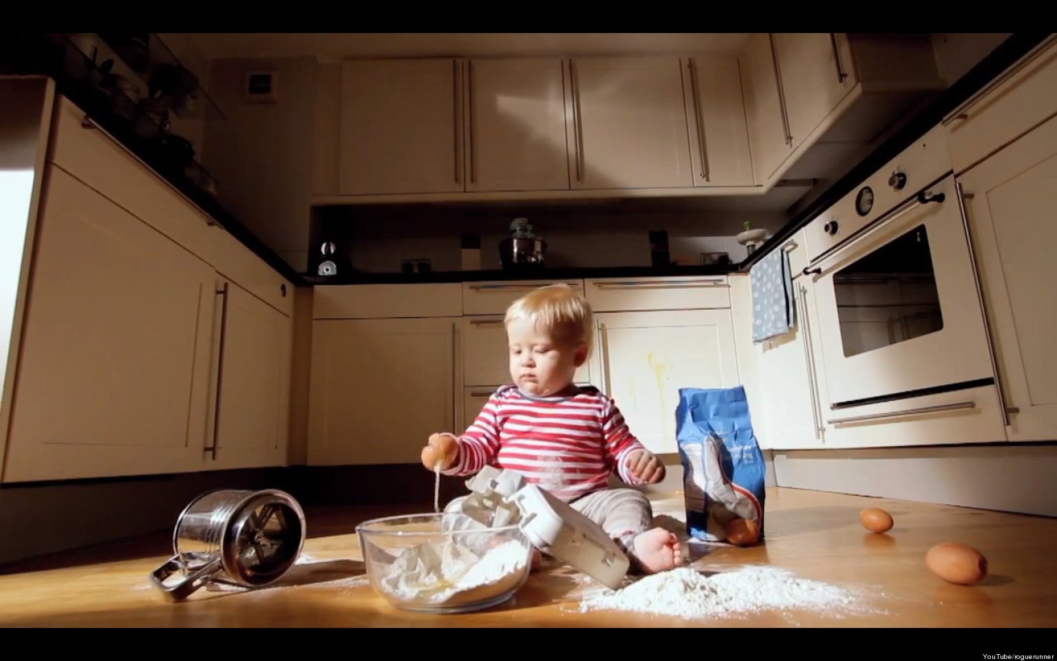 Archie's First Birthday: Baby Bakes A Cake In Sweet Short Film (VIDEO