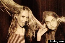 Sister Sister: Cara And Poppy Delevingne Do Goofy (But Still Look Cool)