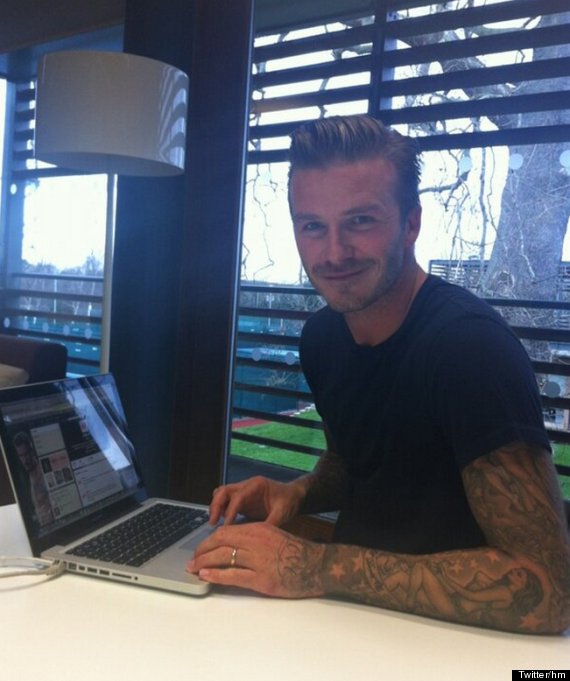 david beckham h and m