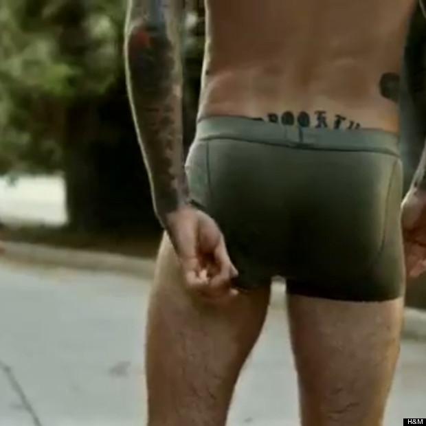 david beckham bum