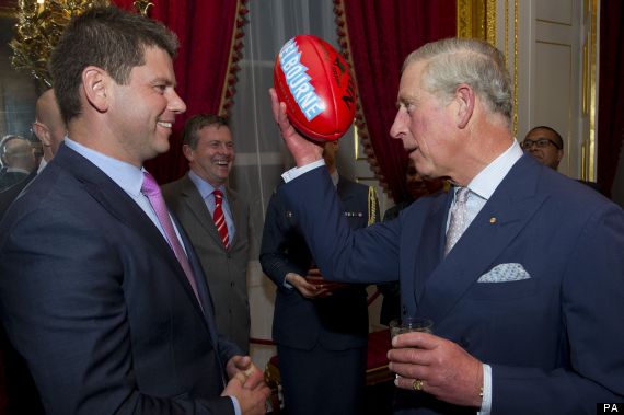 aussie rules prince charles
