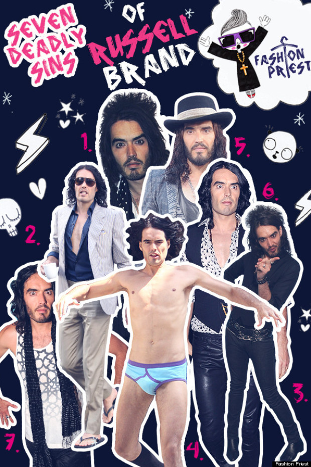 seven deadly sins russell brand