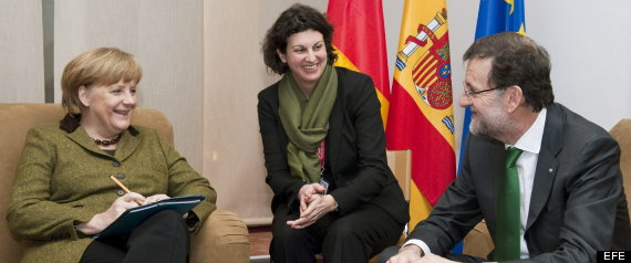 Rajoy Merkel