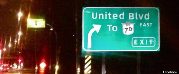 Coquitlam Highway Signs