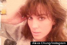 Hang On - We Thought The Nineties Was On Trend? Alexa Chung Does Eighties Hair