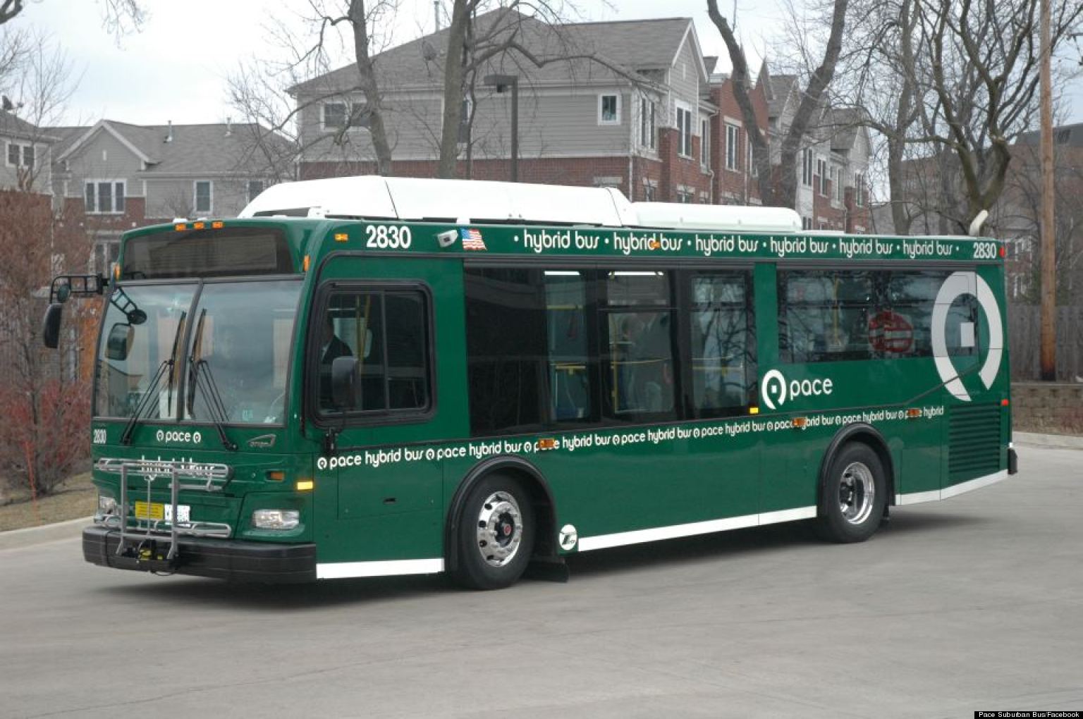 Pace bus crashes into plow truck slides into illinois front yard and