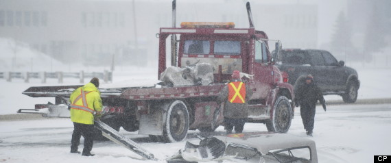 Ontario Snowstorm Montreal Travel Delays