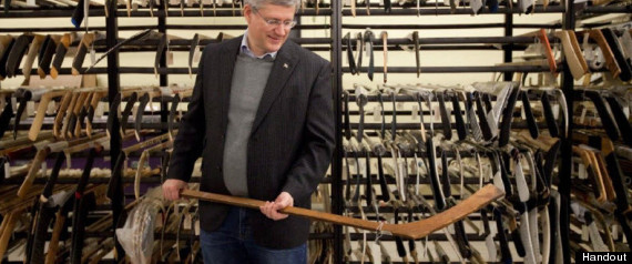 Stephen Harper Hockey Book