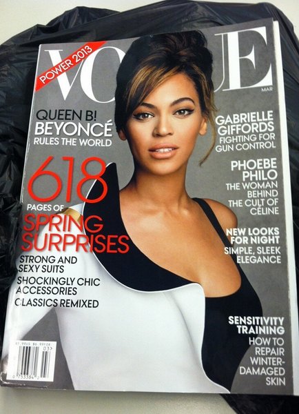 beyonce vogue march 2013