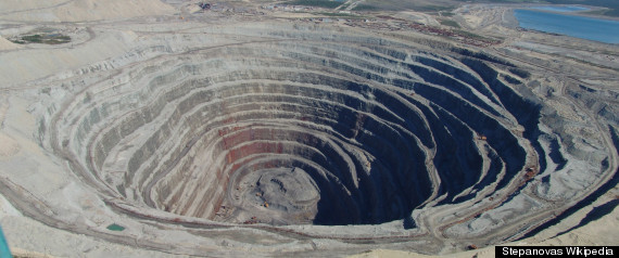 Mine Russie