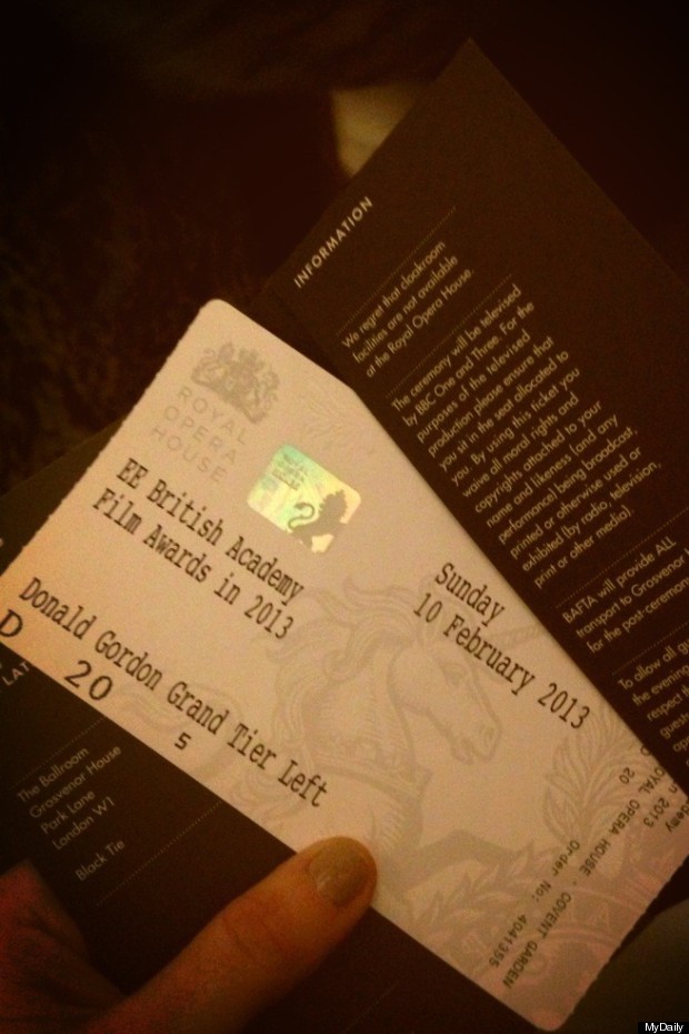 bafta invitation