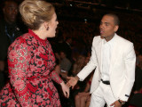 Grammys 2013: Adele Seen 'Shouting' At Chris...