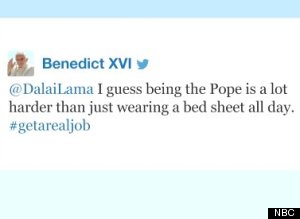 Popebenedictdalailamatwitter