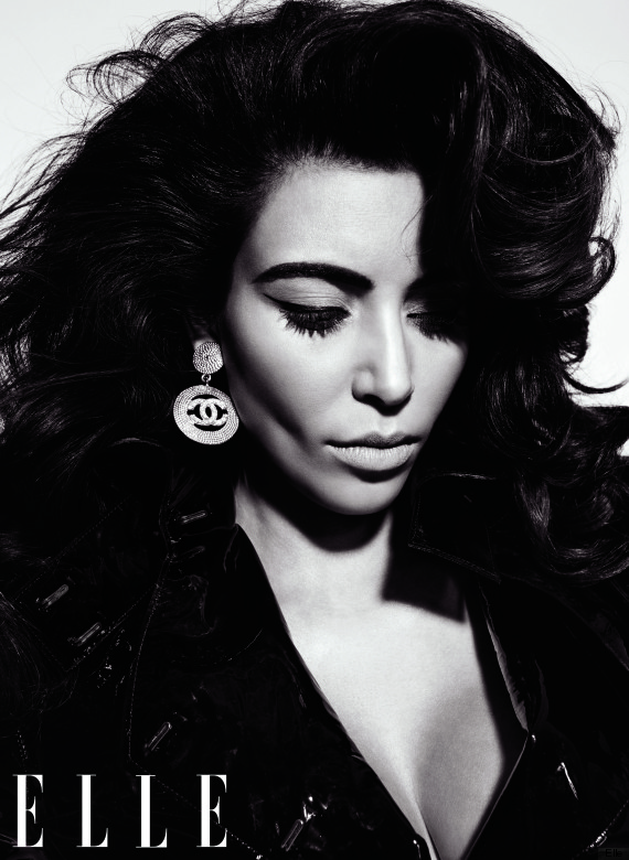 kim kardashian elle