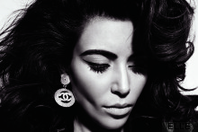 Kim Kardashian Is Brazen Beauty For Elle Magazine's March Issue