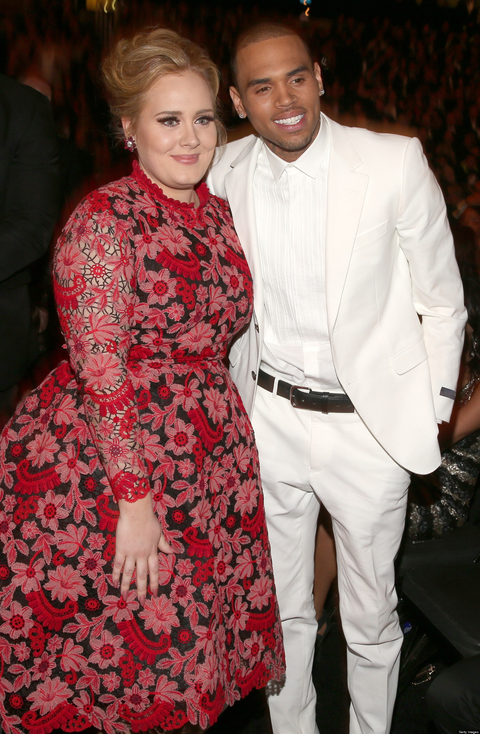 Chris Brown Thanks Adele For Speaking The Truth About Grammy Photo Huffpost Uk