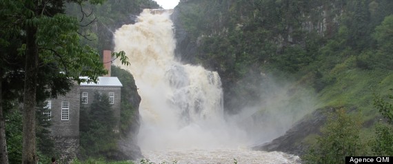 Riviere Ouiatchouan Minicentrale Val Jalbert