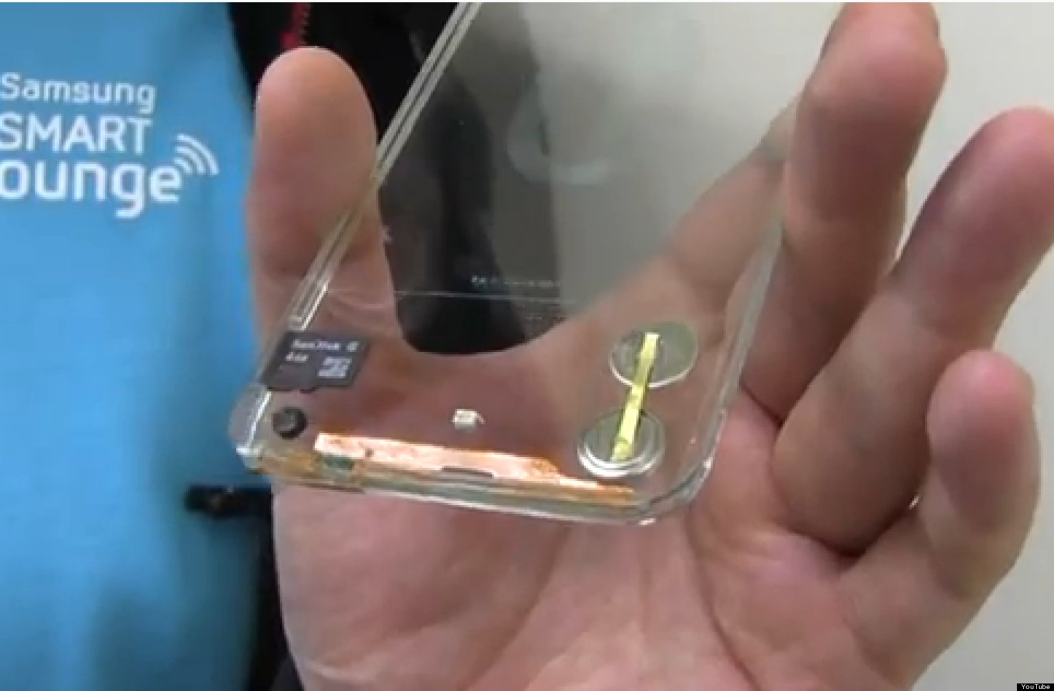 Polytron Technologies Unveils Transparent Phone (VIDEO)