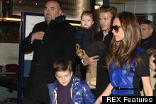 The Beckhams Make A Stylish Entrance Into Paris