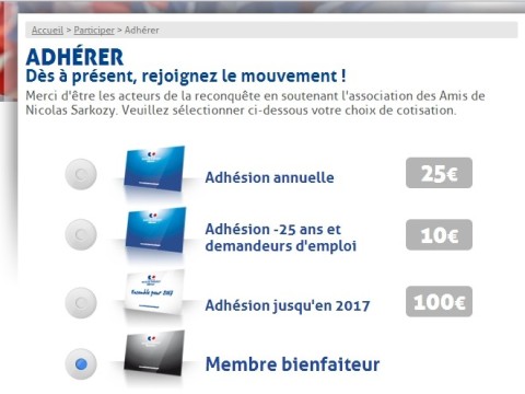 amis sarkozy adhesions