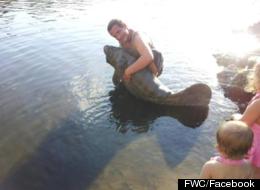 Man Arrested After Posting Pictures Of Himself Playing With A Manatee On Facebook