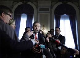 Energy Deals Marred By Incompetence, Mulcair Tells Unlikely Crowd