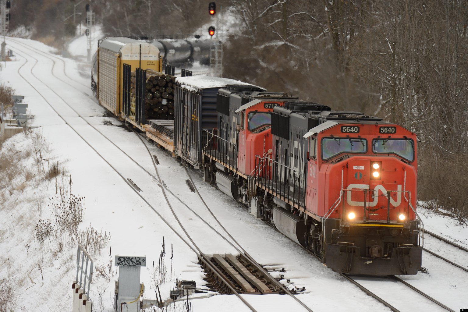 CN Rail Shares Surge As Jim Vena Named CEO