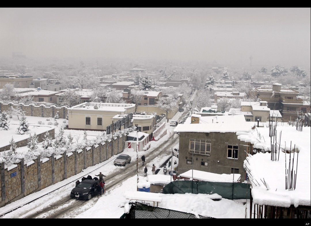 Drought in Kabul, Afghanistan ended by deadly snow fall. [1080x785 ...