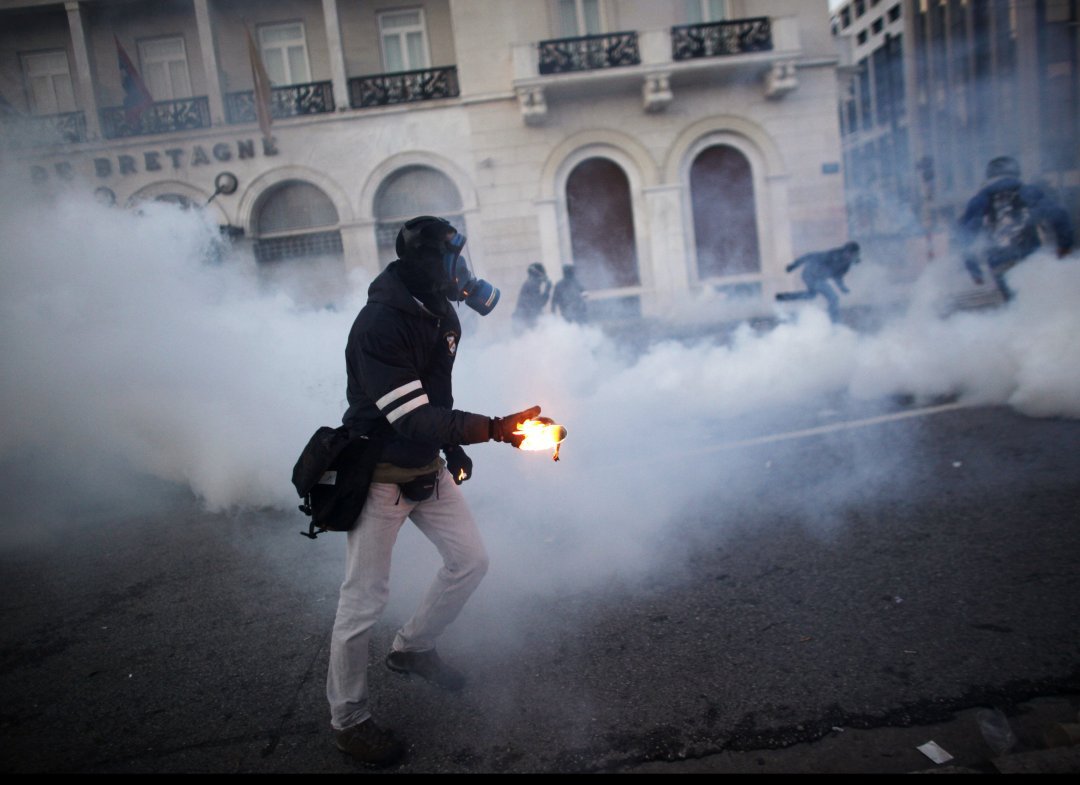 Greece Riots Photos: Athens Burns Following Mass Protests