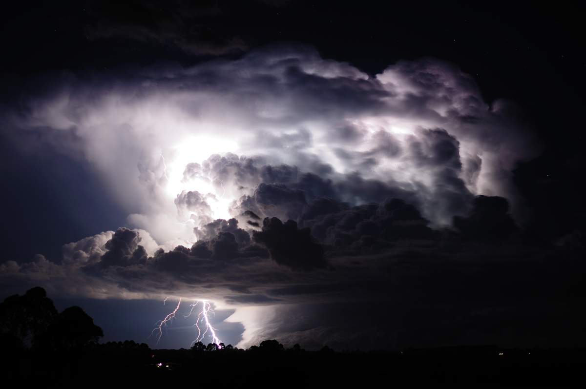 Photography Nature: Boom! Lightning Strikes From Storm Clouds In New ...