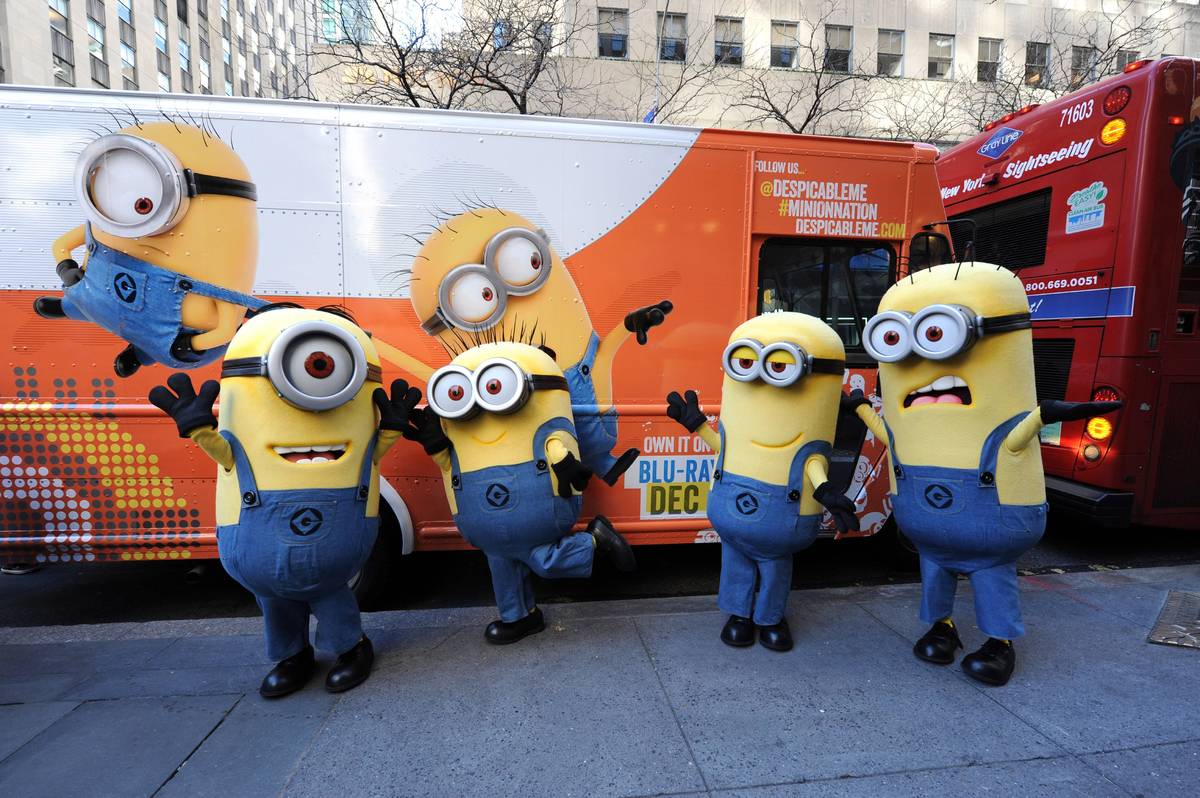 Los Minions de 'Despicable Me 2' en New York listos para el ...