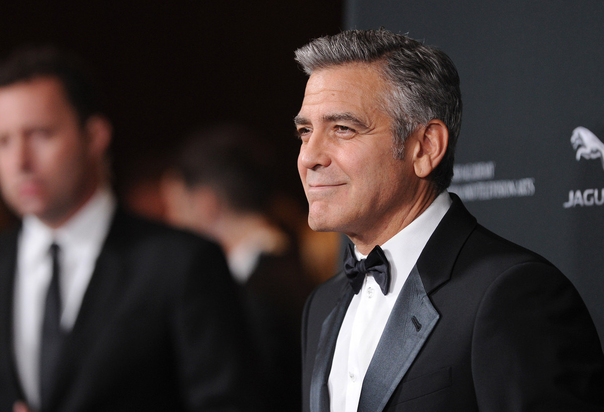 Клуни питт. Джордж Клуни профиль. Свинья Джорджа Клуни.