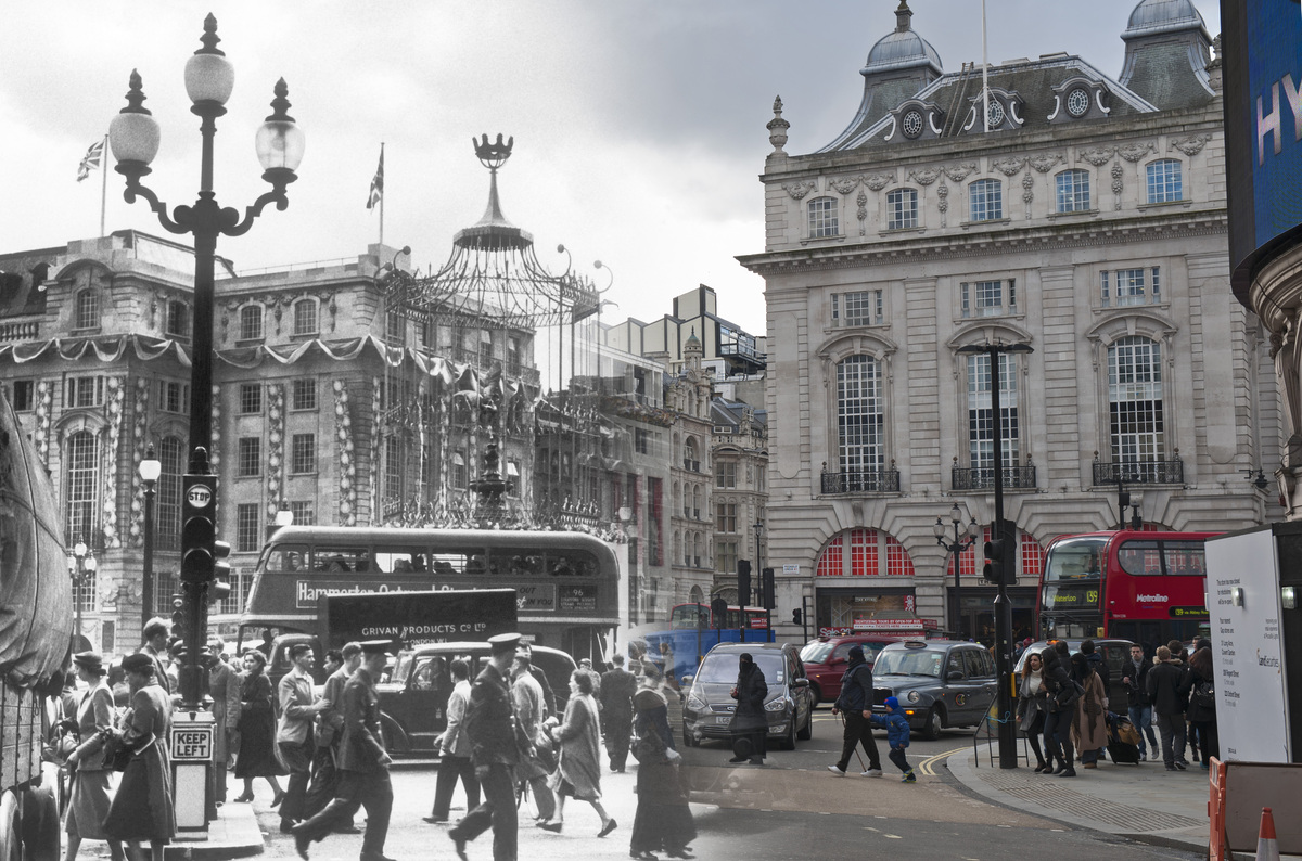 16 Ghostly Images Of London Landmarks Then And Now | HuffPost UK