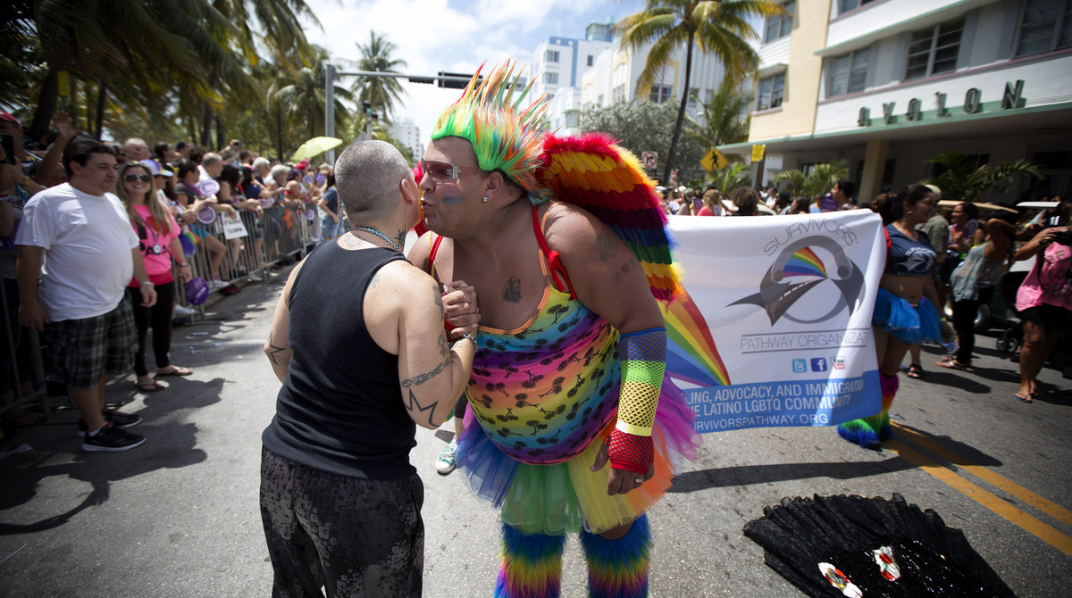 Gay Pride Parade, Sunday, April 13, 23014. 