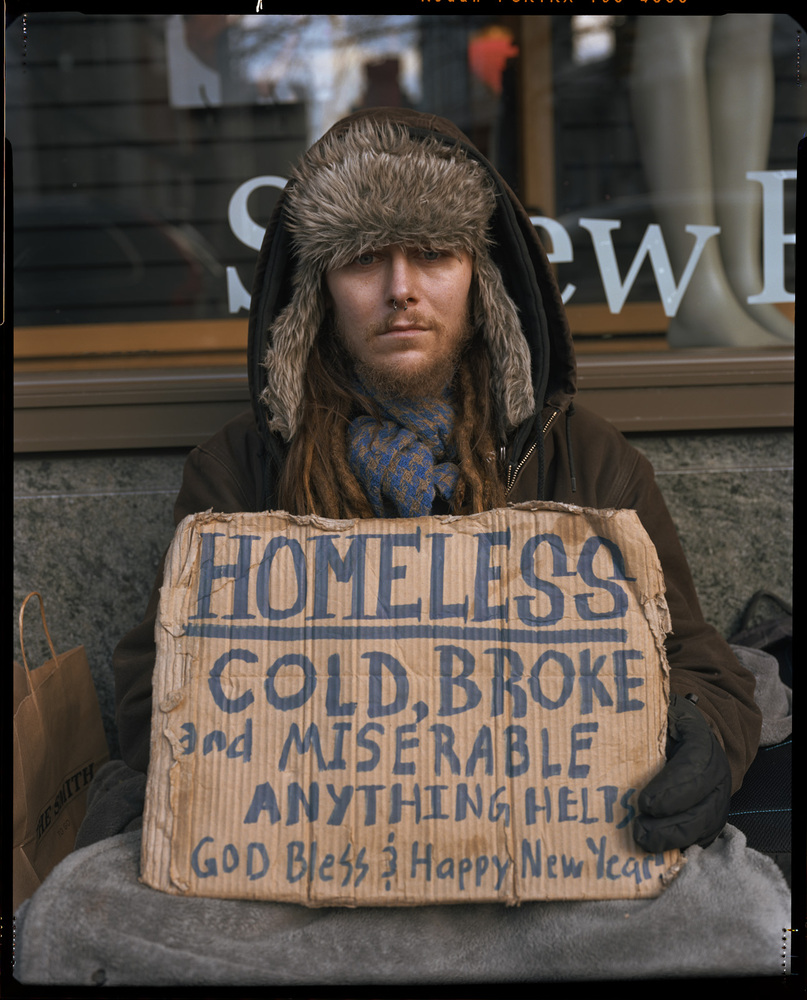 Famed Photographer Gives A Face To New York's Homeless Population In ...