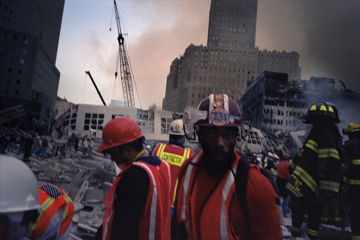 Stunning Pictures Show Incredible Humanity Of 9/11 Rescuers | HuffPost UK