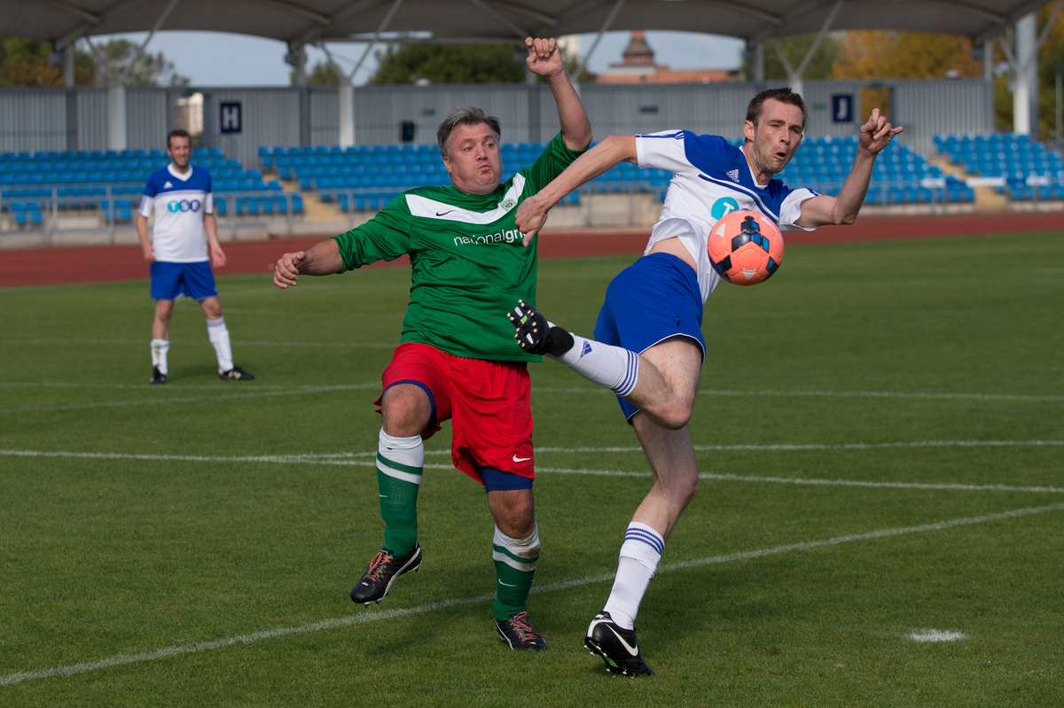 Ed Balls Leaves Journalist Bloodied And Bruised After Charity Football ...