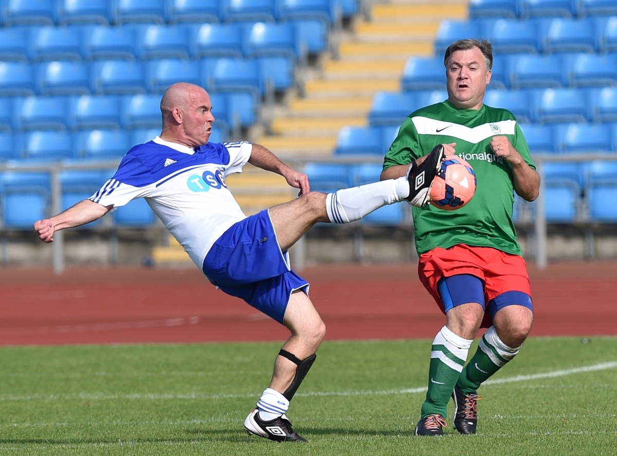 Ed Balls Leaves Journalist Bloodied And Bruised After Charity Football ...