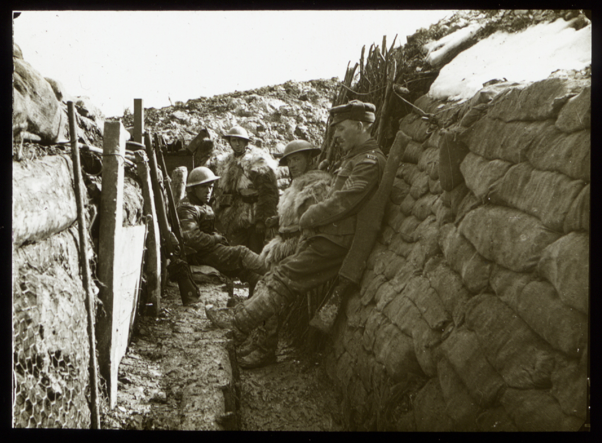 Первая мировая война солдаты в окопах